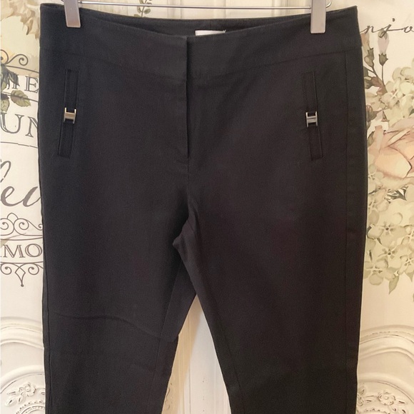Cache Pants Black Ankle Size 8 - Picture 7 of 11